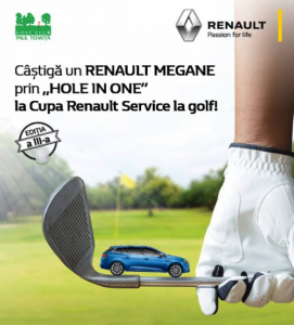 Logo RENAULT SERVICE - HOLE IN ONE CHALLENGE