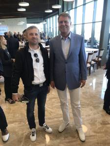 Inaugurarea Theodora Golf Club, Calin Pacurar & Klaus Johannis