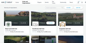 Clubs and Organizations - am.golf