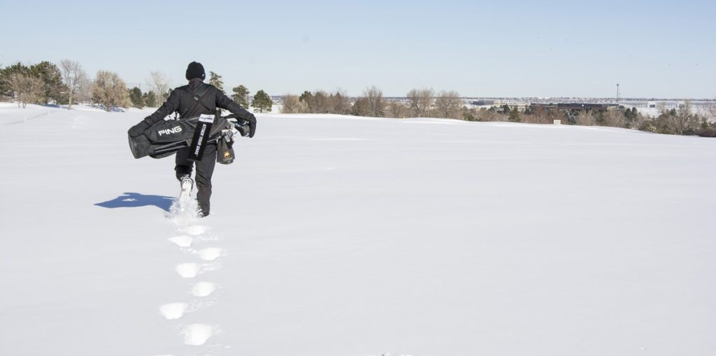 Winter Golf in Romania
