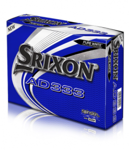 Set Mingi de Golf Srixon AD333 Pure White 12 buc 1 4