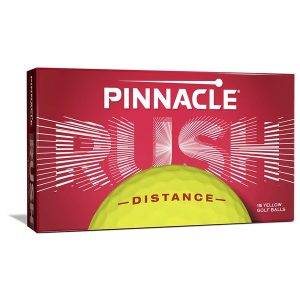 Mingi De Golf Pinnacle Distance Rush Galbene 15 mingi