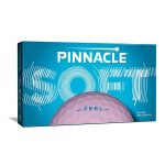 Mingi De Golf Pinnacle Soft Roz 15 mingi