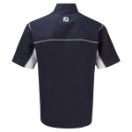 ootJoy Half Zip Short Sleeve Windshirt AlbastruAlb..